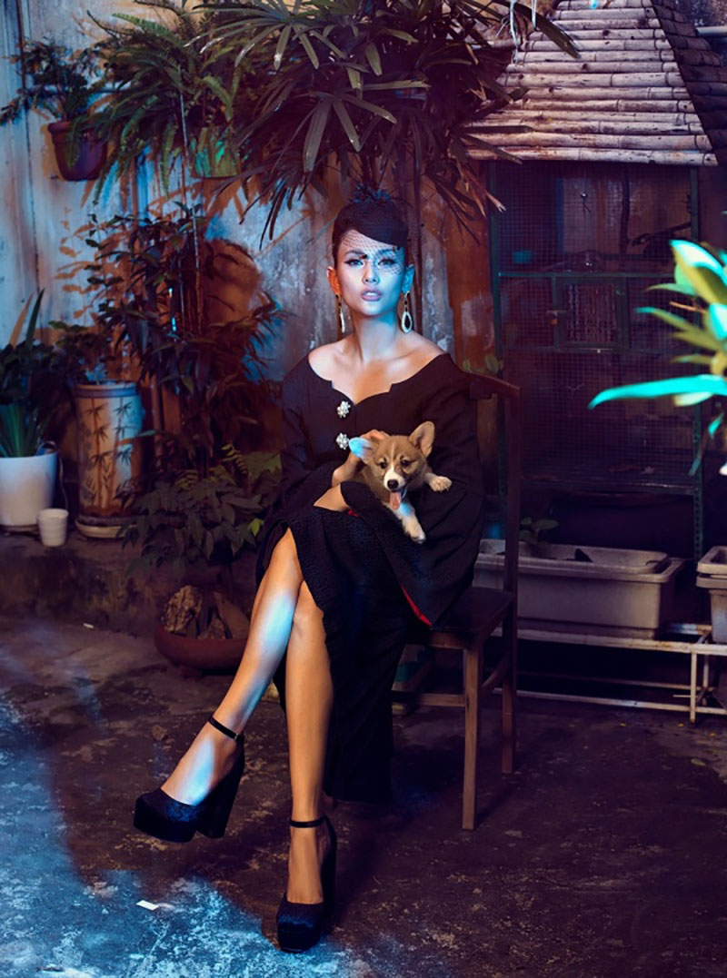 Võ Hoàng Yến hóa quý cô thập niên 1960