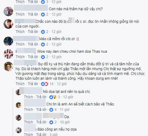 Phản ứng của Phan Như Thảo khi bị dọa tạt axit vì giật chồng