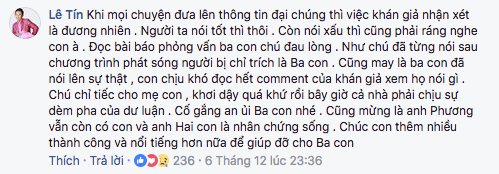 Phước Sang: Duy Phương từng thức trắng 3 đêm, từ chối show diễn để chăm con bệnh