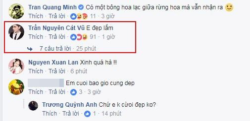 Ở Hàn Quốc, Tim vẫn nhắn tin về cho Trương Quỳnh Anh và khen vợ đẹp