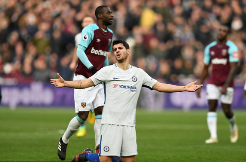 Chelsea thua đội trong nhóm xuống hạng của David Moyes