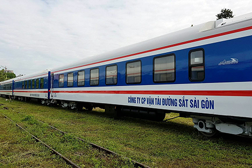 Tuyến đường sắt Thống Nhất có thêm 10 toa tàu 5 sao
