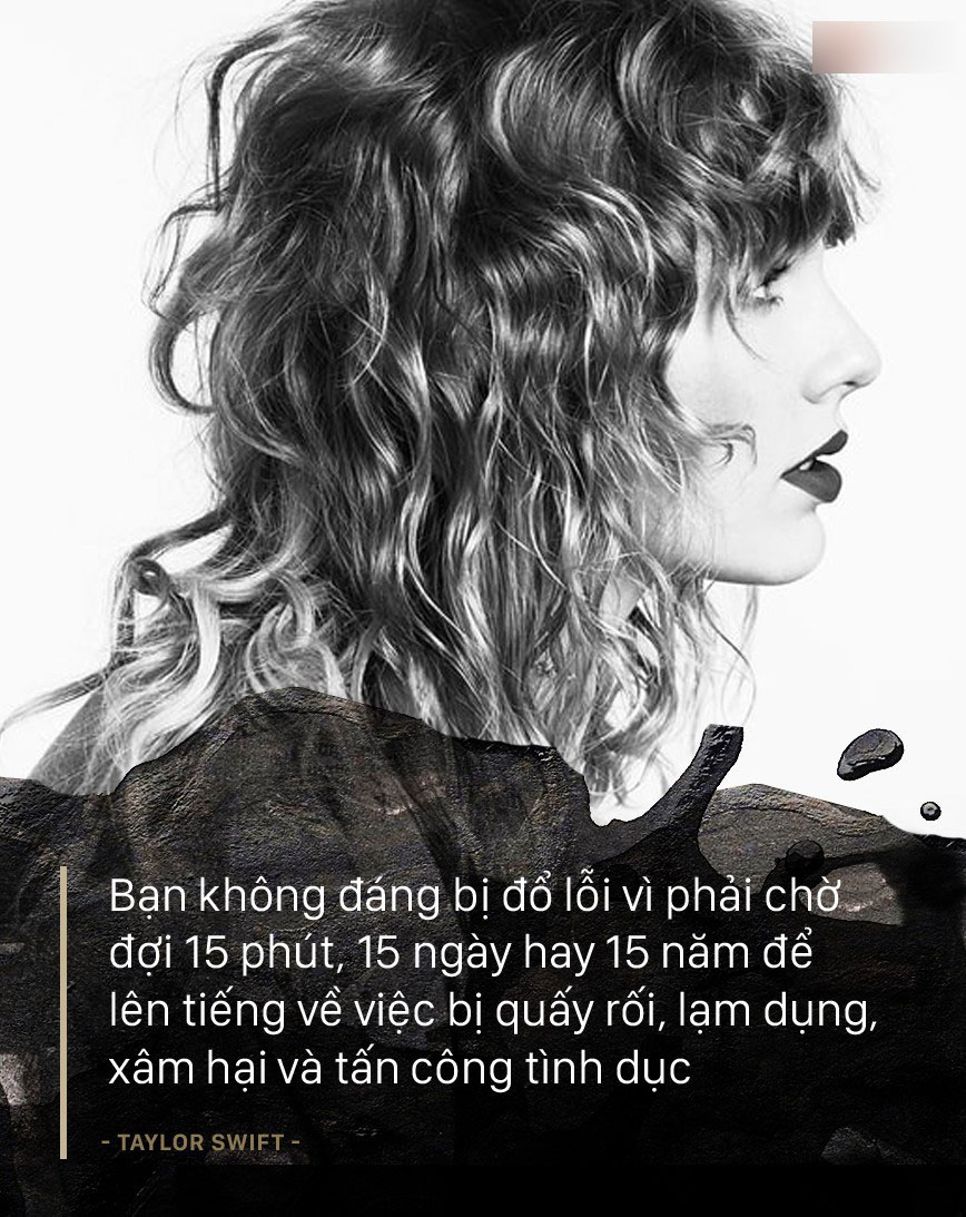 Taylor Swift lần đầu nói về vụ kiện bị quấy rối tình dục: Tôi rất phẫn nộ vì bị kẻ quấy rối đổ hết tội cho mình Taylor Swift lần đầu nói về vụ kiện bị quấy rối tình dục: Tôi rất phẫn nộ vì bị kẻ quấy rối đổ hết tội cho mình