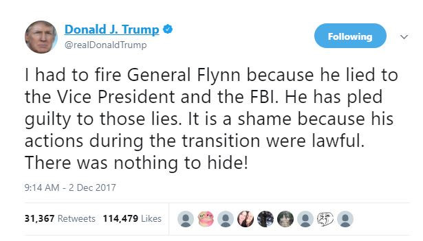 Đội hình biện hộ cho Tổng thống Trump rối loạn