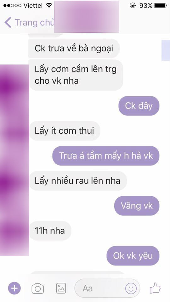 Chồng đội nắng mang cơm trưa đến, vợ bầu không vừa ý, tuyên bố anh không phải bố của con em Chồng đội nắng mang cơm trưa đến, vợ bầu không vừa ý, tuyên bố anh không phải bố của con em