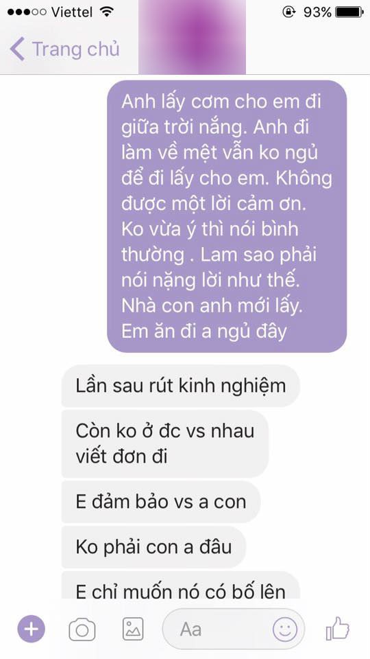 Chồng đội nắng mang cơm trưa đến, vợ bầu không vừa ý, tuyên bố anh không phải bố của con em Chồng đội nắng mang cơm trưa đến, vợ bầu không vừa ý, tuyên bố anh không phải bố của con em