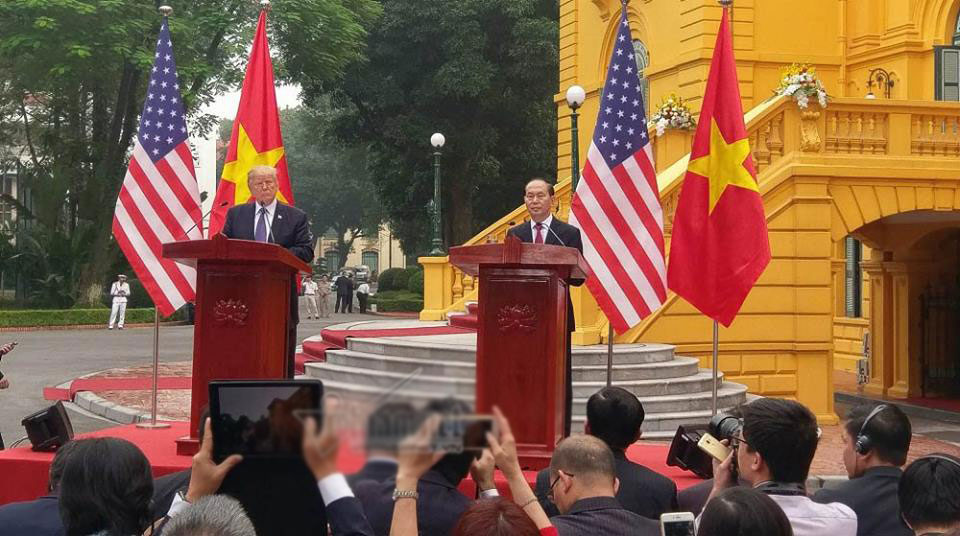 Tổng thống Trump: Chúng ta gắn kết với nhau vì mục tiêu, lợi ích chung Tổng thống Trump: Chúng ta gắn kết với nhau vì mục tiêu, lợi ích chung