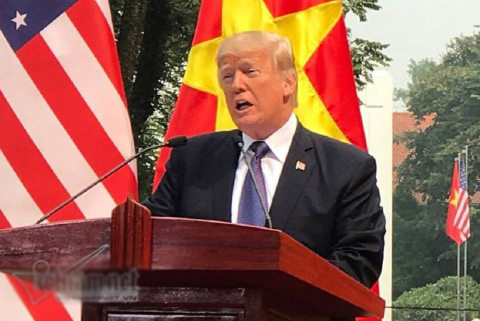 Tổng thống Trump: Chúng ta gắn kết với nhau vì mục tiêu, lợi ích chung Tổng thống Trump: Chúng ta gắn kết với nhau vì mục tiêu, lợi ích chung