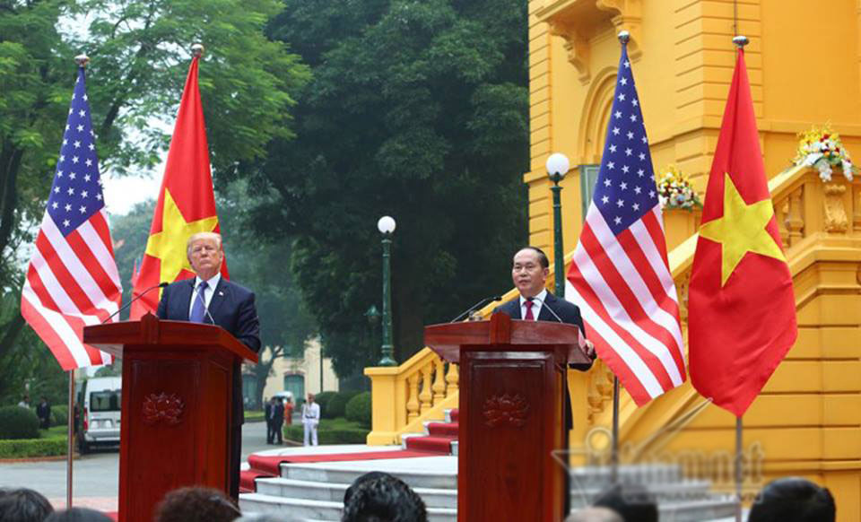 Tổng thống Trump: Chúng ta gắn kết với nhau vì mục tiêu, lợi ích chung Tổng thống Trump: Chúng ta gắn kết với nhau vì mục tiêu, lợi ích chung