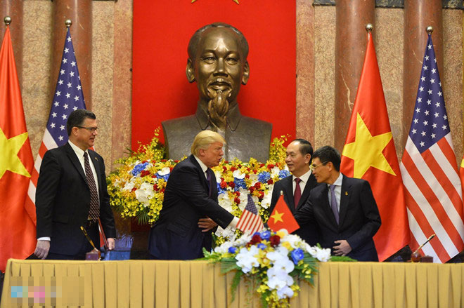 Nhiều hợp đồng tỷ USD được ký nhân chuyến thăm của TT Donald Trump