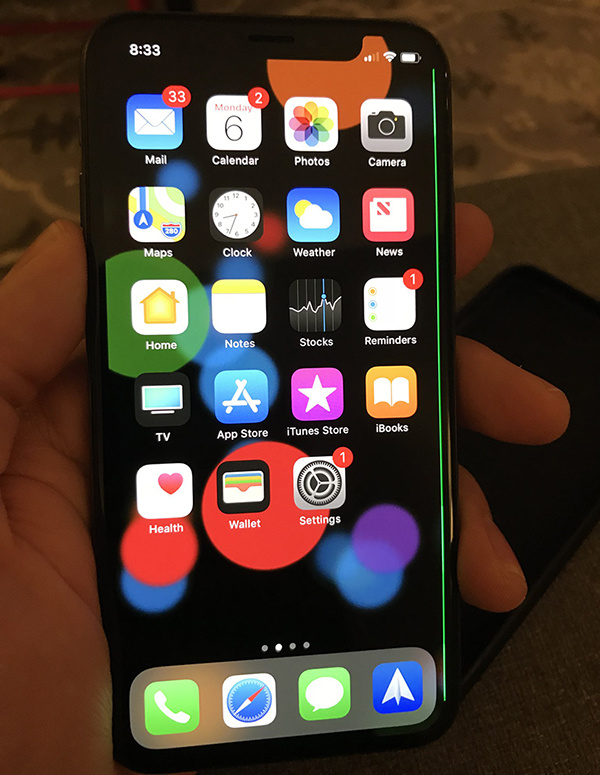 Nhiều iPhone X gặp lỗi màn hình Nhiều iPhone X gặp lỗi màn hình