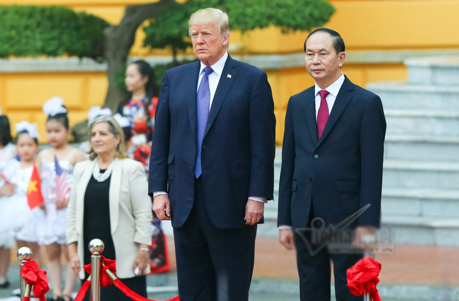 Tổng thống Trump: Chúng ta gắn kết với nhau vì mục tiêu, lợi ích chung Tổng thống Trump: Chúng ta gắn kết với nhau vì mục tiêu, lợi ích chung