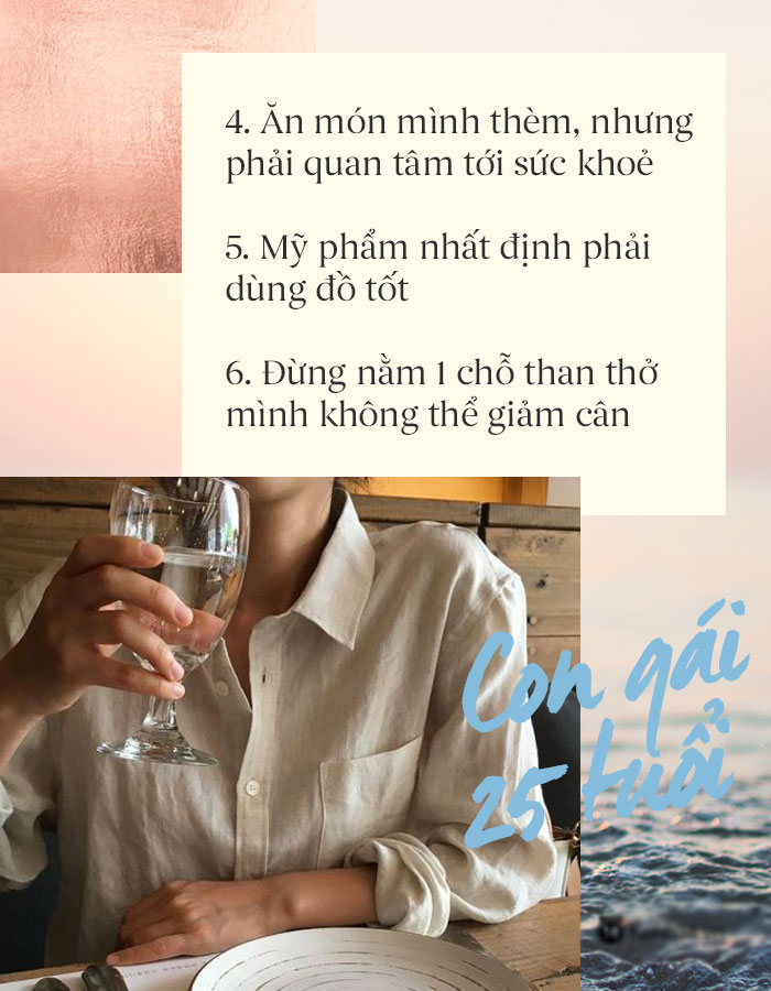 Con gái 25 tuổi, hãy có tiền tiết kiệm, đừng nhàm chán đến mức mặc quần áo công sở để đi chơi!