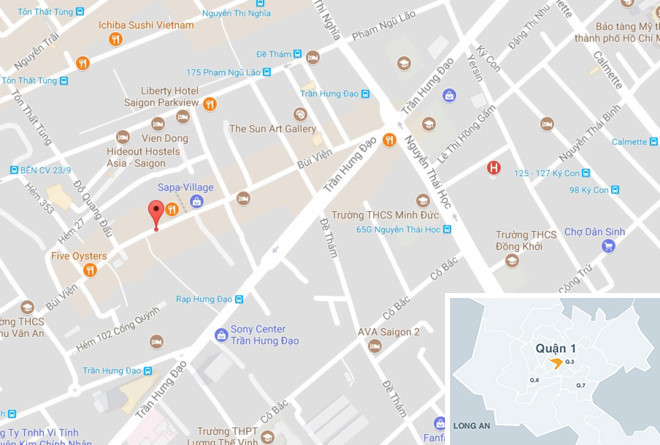 Đề nghị truy tố thanh niên đâm chết du khách ở phố Tây Sài Gòn