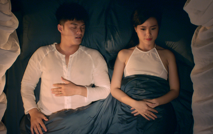 Midu thao thức, Lâm Vinh Hải ngủ say như chết khi chung giường