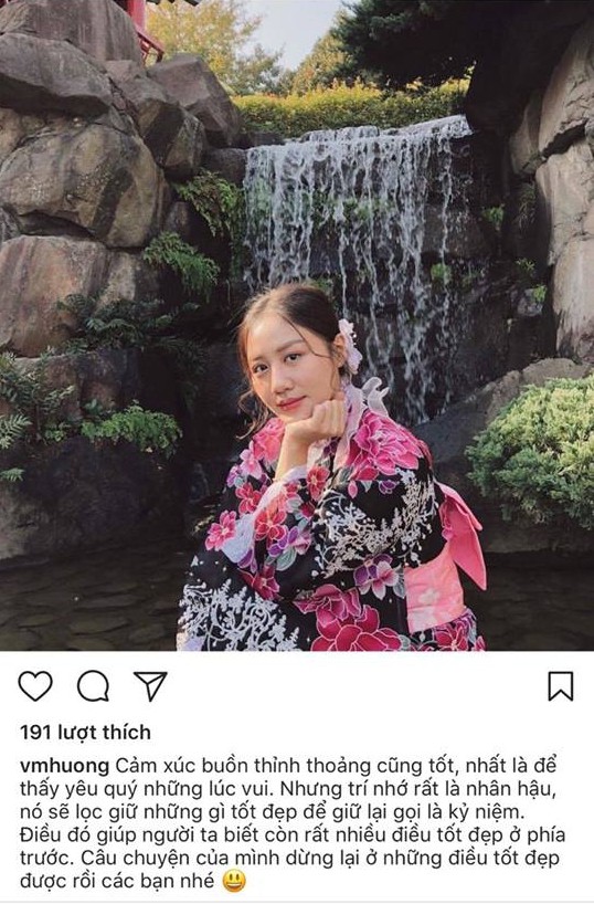 Văn Mai Hương hậu chia tay bạn trai: Chuyện của chúng mình dừng lại ở những điều tốt đẹp được rồi các bạn nhé!