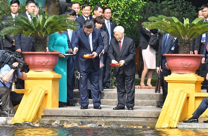 Hai ngày ở Hà Nội của ông Tập Cận Bình