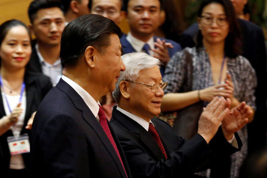 Tổng Bí thư, Chủ tịch Tập Cận Bình ăn sáng cùng Tổng Bí thư Nguyễn Phú Trọng