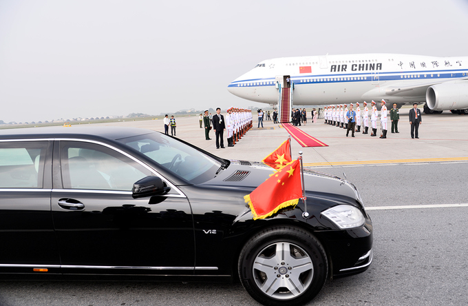 Chủ tịch Trung Quốc Tập Cận Bình rời Hà Nội