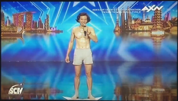 Chàng trai người Việt đi thi Asias Got Talent bị dân mạng chỉ trích là trò cười trên truyền hình