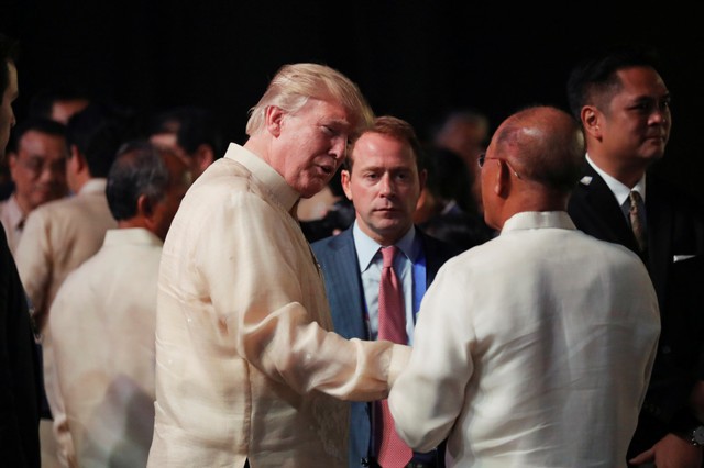 Tổng thống Trump dự tiệc cùng các lãnh đạo Đông Nam Á