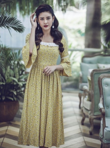 Sau lùm xùm ly hôn, mẹ một con Trương Quỳnh Anh khoe vẻ đẹp nền nã với style cổ điển