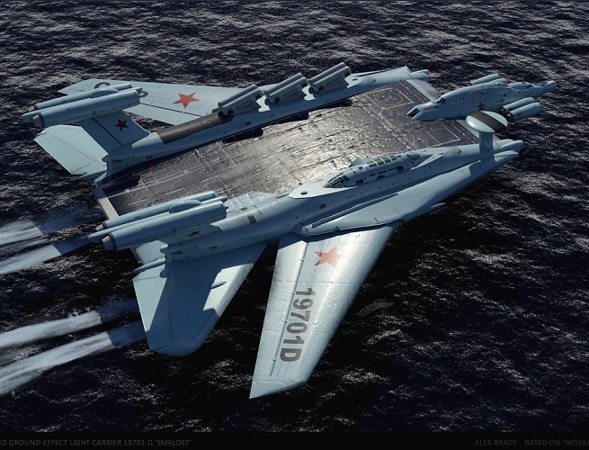 Nga hồi sinh Ekranoplans - vũ khí độc nhất vô nhị thời Liên-xô