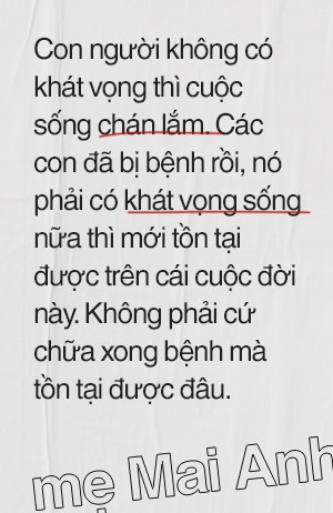 Mẹ Trần Mai Anh: Số phận không may mắn của Thiện Nhân đã mở ra cánh cửa hy vọng cho nhiều cuộc đời khác Mẹ Trần Mai Anh: Số phận không may mắn của Thiện Nhân đã mở ra cánh cửa hy vọng cho nhiều cuộc đời khác
