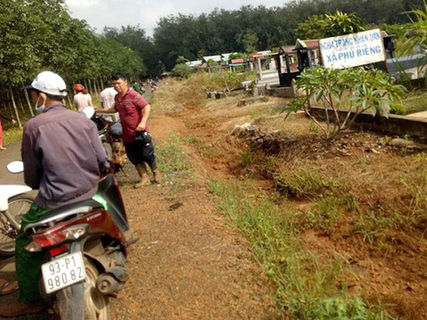 Giết vợ rồi chở xác ra nghĩa trang đốt phi tang