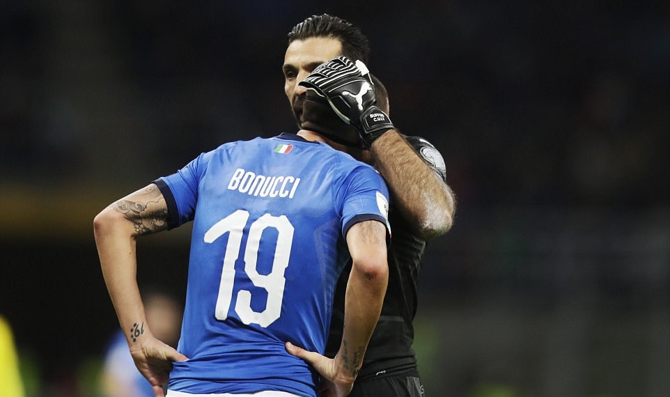 Italia lần đầu tiên sau 60 năm vắng mặt ở World Cup