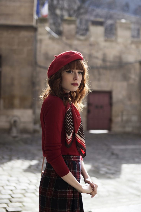 Cách phối trang phục đẹp với cơn sốt mũ nồi