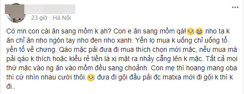Mách tội bé con 3 tuổi chỉ ăn đồ sang xịn, mặc quần áo hàng hiệu, mẹ trẻ bị nhận đủ gạch đá Mách tội bé con 3 tuổi chỉ ăn đồ sang xịn, mặc quần áo hàng hiệu, mẹ trẻ bị nhận đủ gạch đá