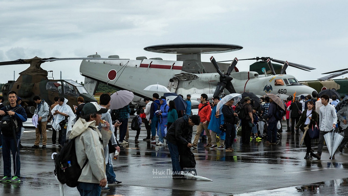 Dàn tiêm kích, trinh sát cơ giúp Nhật phô diễn sức mạnh