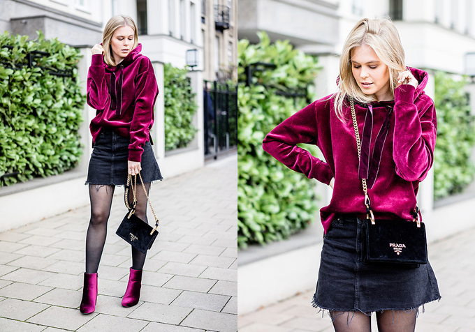 Sau một mùa oanh tạc làng mốt, vải nhung vẫn được ưa chuộng