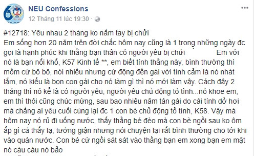 Bị bạn gái mắng, bắt taxi về trước vì yêu 2 tháng vẫn chưa nắm tay
