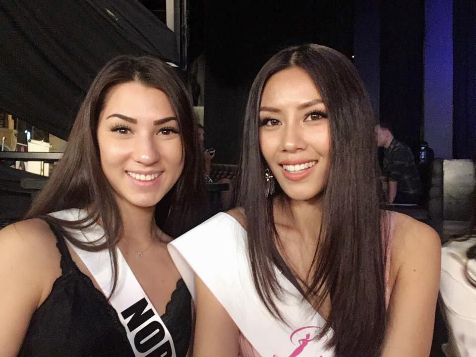 Hậu trường chụp ảnh áo tắm của thí sinh Hoa hậu Hoàn vũ