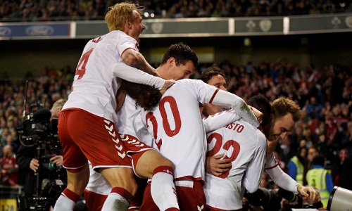 Ireland thua thảm Đan Mạch trên sân nhà, mất vé dự World Cup