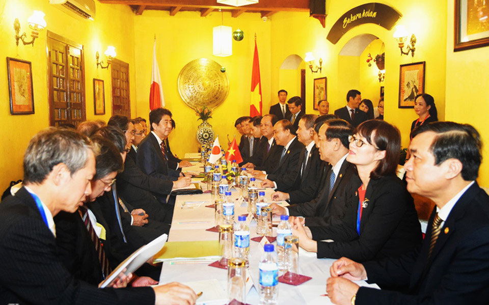 Nhà hàng hai Thủ tướng Việt - Nhật ăn tối ở phố cổ Hội An