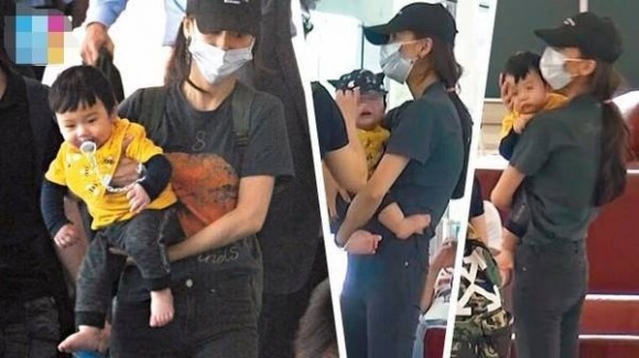 Angela Baby lần đầu để lộ ảnh rõ mặt con trai