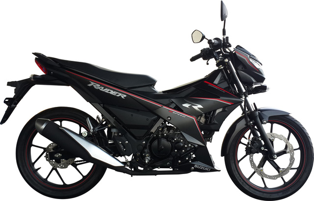 Cạnh tranh Yamaha Exciter, Suzuki Raider tung phiên bản mới tại Việt Nam