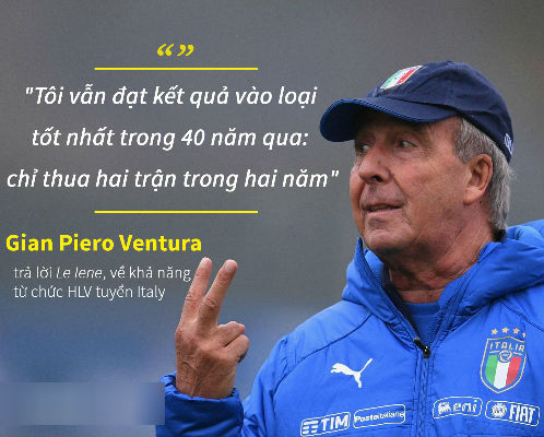 Ventura: Italy của tôi hay bậc nhất trong 40 năm qua