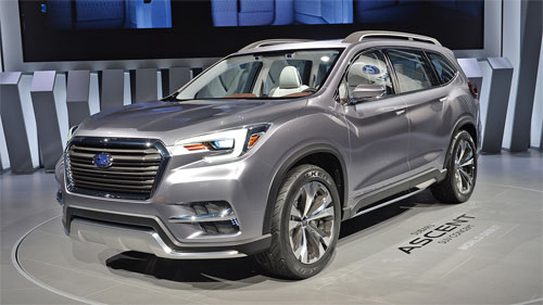 Subaru Ascent 2019 - đối thủ mới của Mazda CX-9
