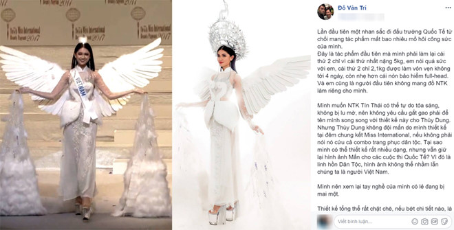 Thùy Dung bị trách phá hỏng trang phục dân tộc vì không đội mấn