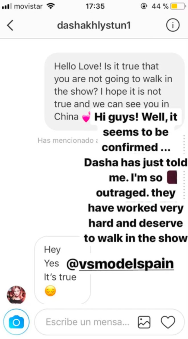 Dàn người mẫu không được trình diễn tại Victorias Secret 2017