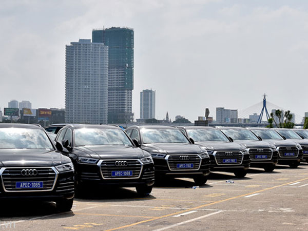 Hơn một nửa xe Audi phục vụ APEC đã được bán