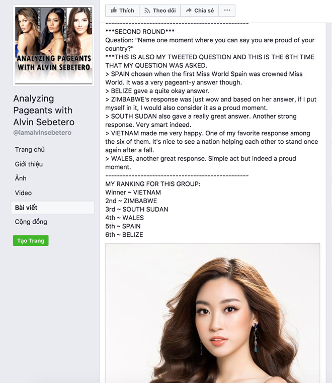 Đỗ Mỹ Linh nói tiếng Anh trôi chảy, được giám khảo xếp hạng 1