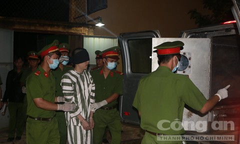 Chùm ảnh: Bữa ăn cuối cùng của tử tù Nguyễn Hải Dương