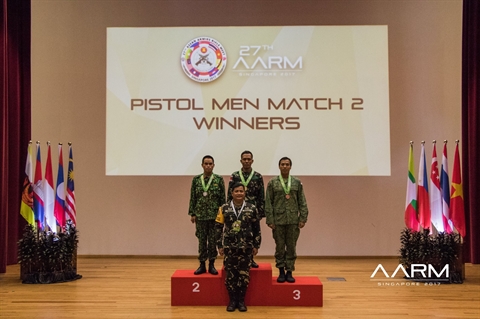 Việt Nam có huy chương đầu tiên tại giải đấu AARM 2017