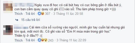 Những lời phê khó đỡ của thầy cô