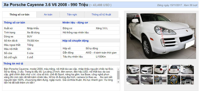 Gần Tết, hàng loạt xe sang cũ “bán phá giá” dưới 1 tỷ đồng